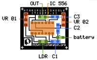 Skematik Atari Punk Console Tiger 0.1