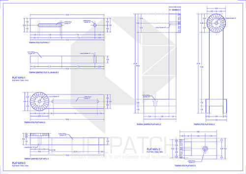 Skema Rancangan Alat 360 derajat PanoHead V.02B