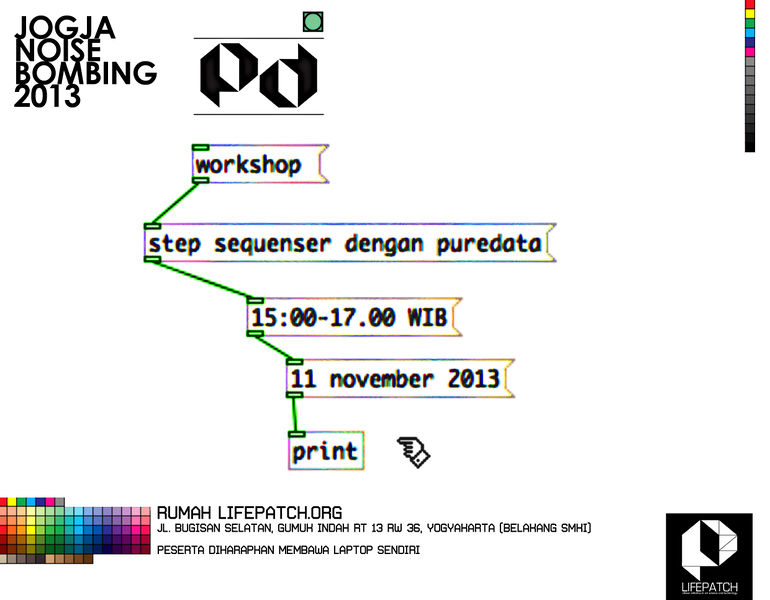 File:Poster workshop pure data - jogja noise bombing 2013.jpg