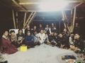 Foto bareng, Seniman Residensi RRRecFest in The Valley 2015 dan penduduk desa pesanggrahan.jpg