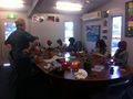 Squaresynth workshop in Macleay Vocational School, Kempsey Australia 2014 3.jpg